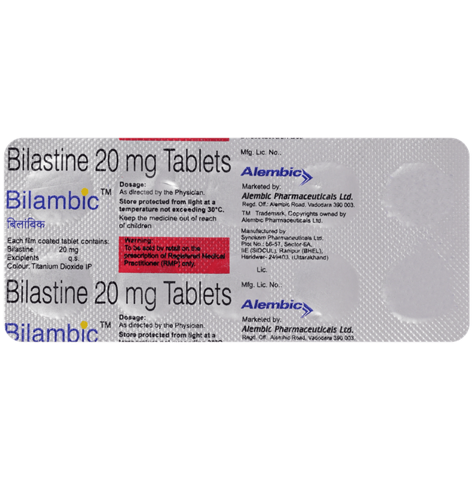 Bilambic 20mg Tablet