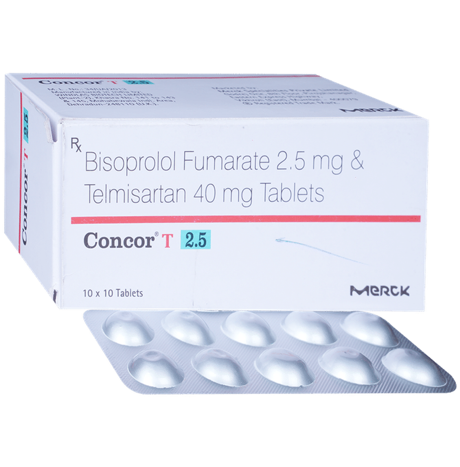 Concor T 2.5 Tablet