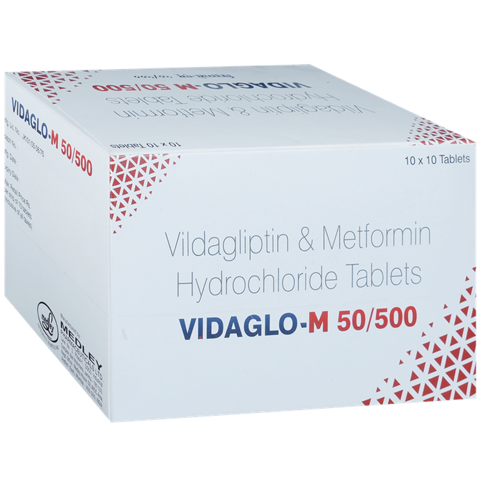Vidaglo-M 50/500 Tablet
