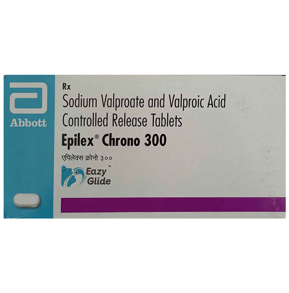 Epilex Chrono 300 Eazy Glide Tablet CR
