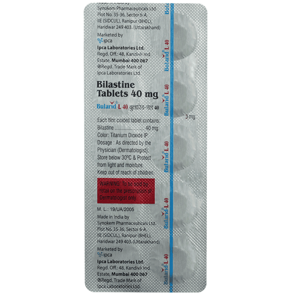 Bularid-L 40 Tablet