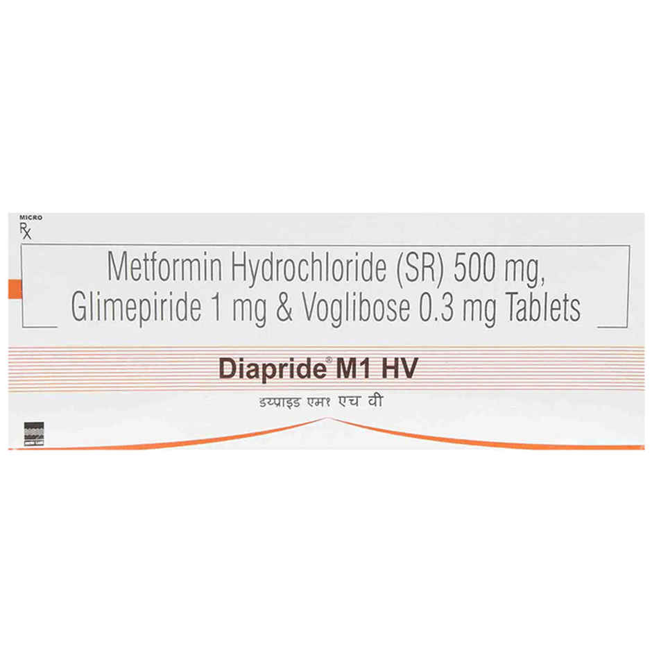 Diapride M1 HV Tablet SR