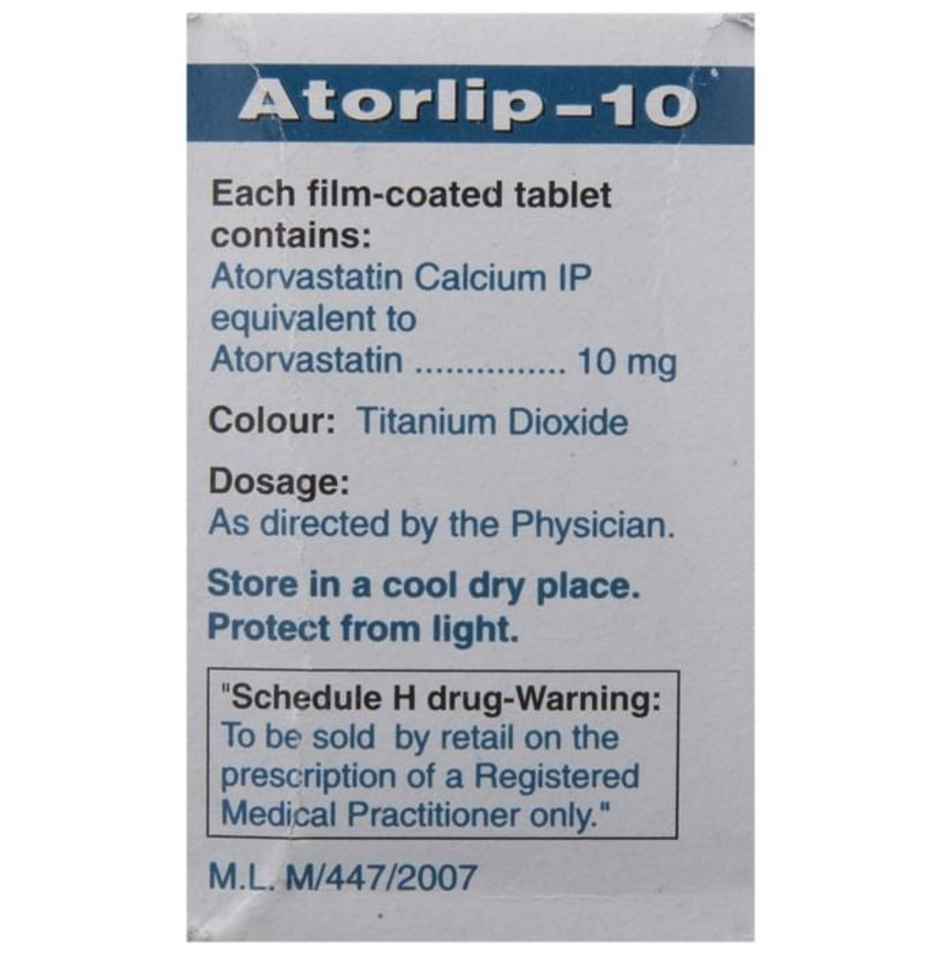 Atorlip-10 Tablet