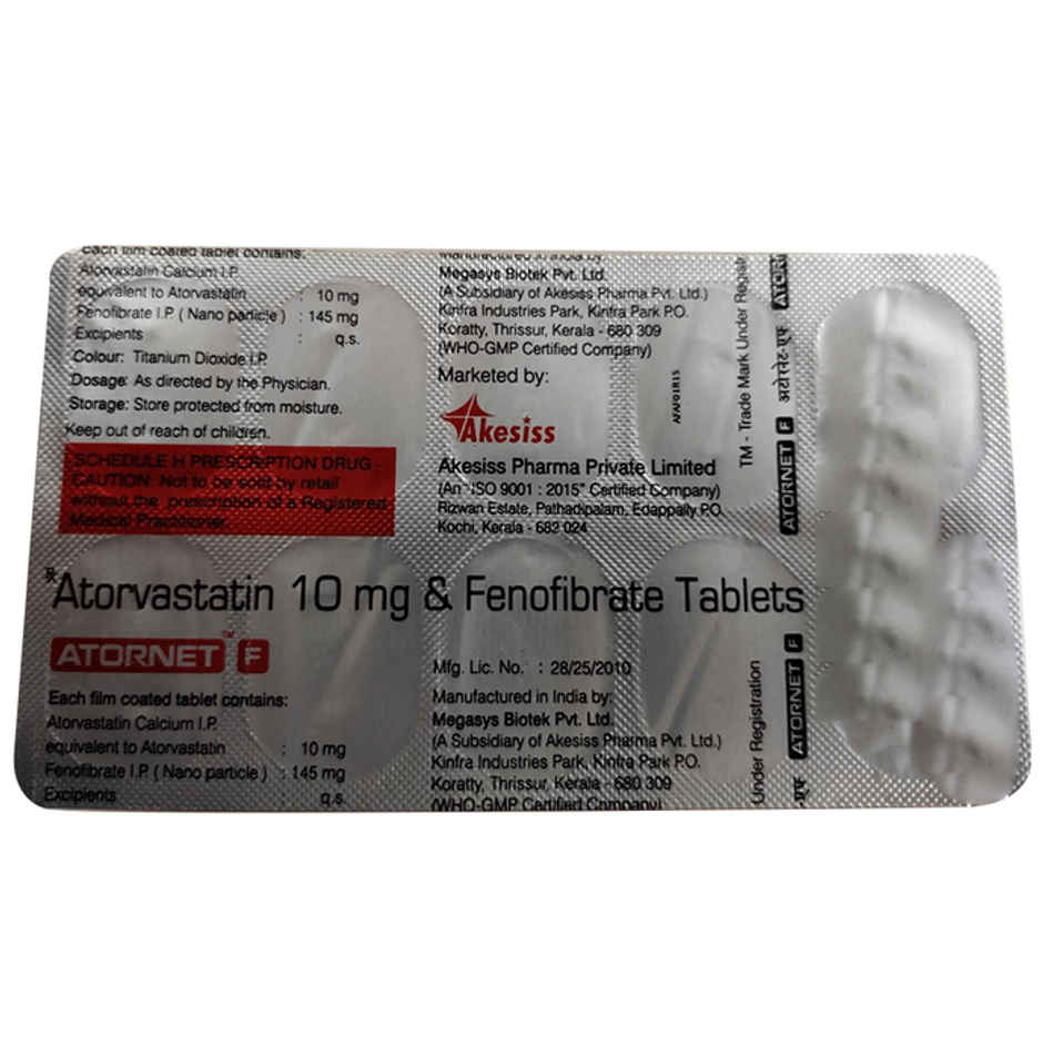 Atornet F Tablet