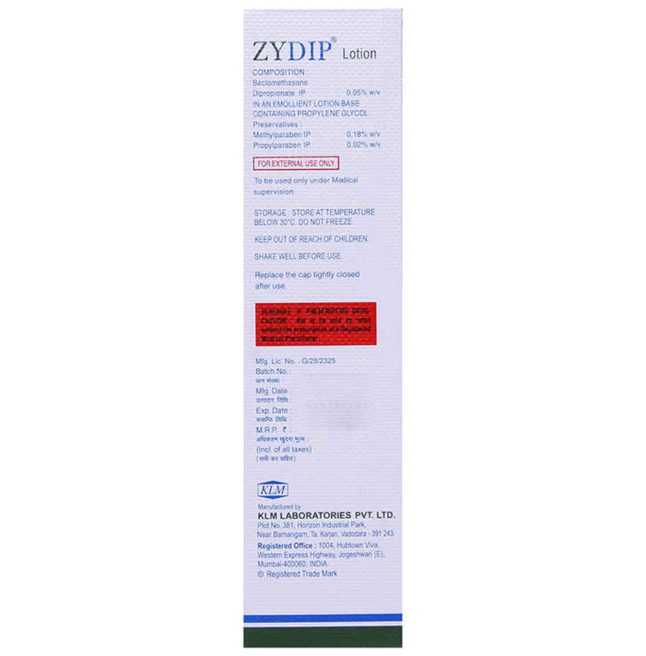 Zydip Lotion 