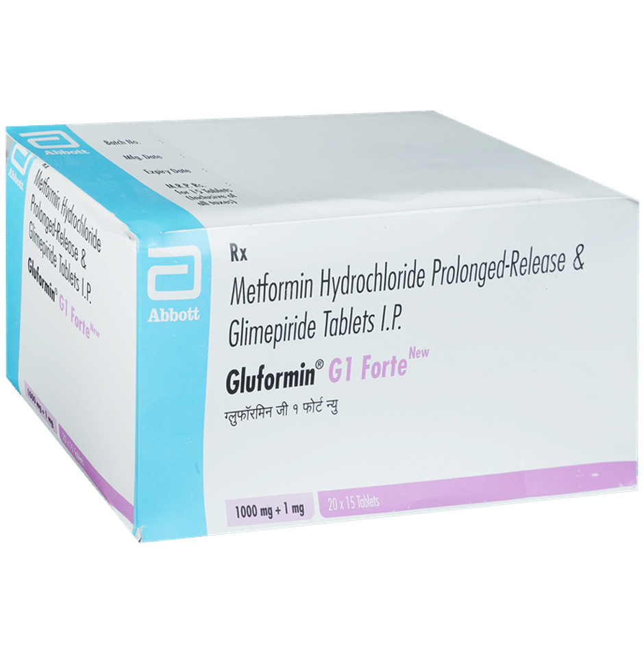 Gluformin G1 Forte Tablet PR