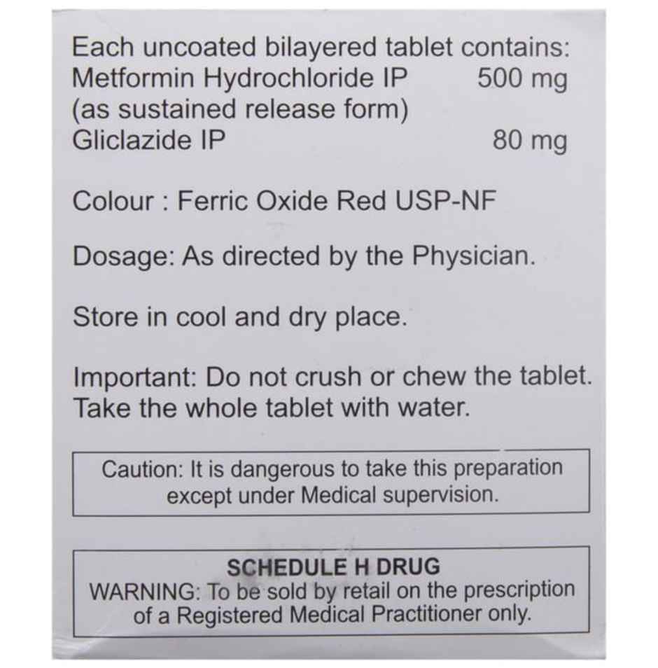 Mefomin-GZ 80 Tablet SR