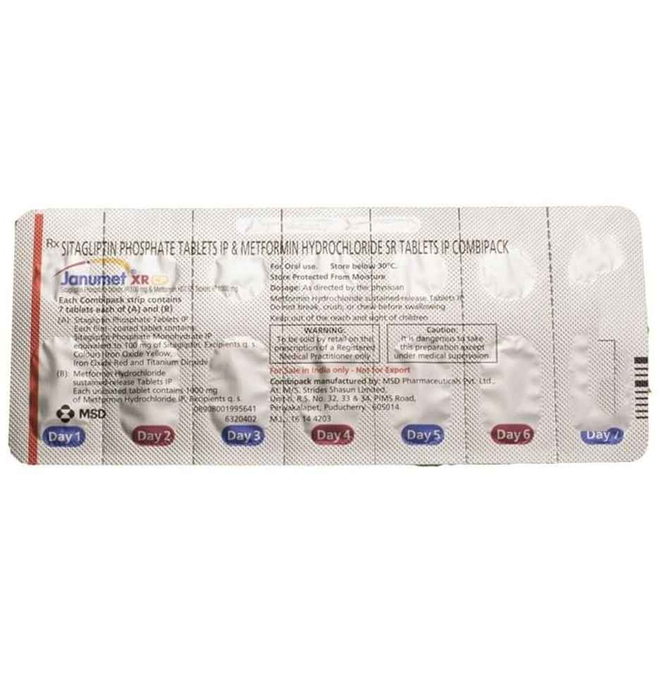 Janumet XR CP Tablet
