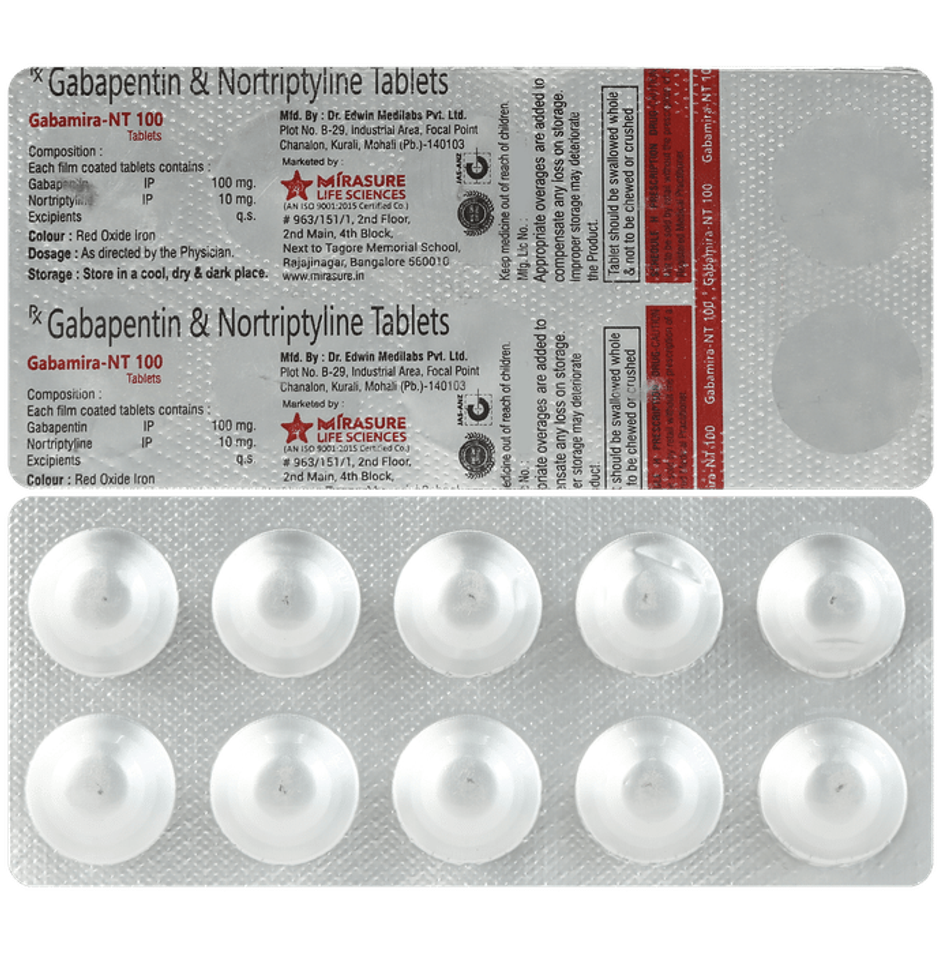 Gabamira-NT 100 Tablet