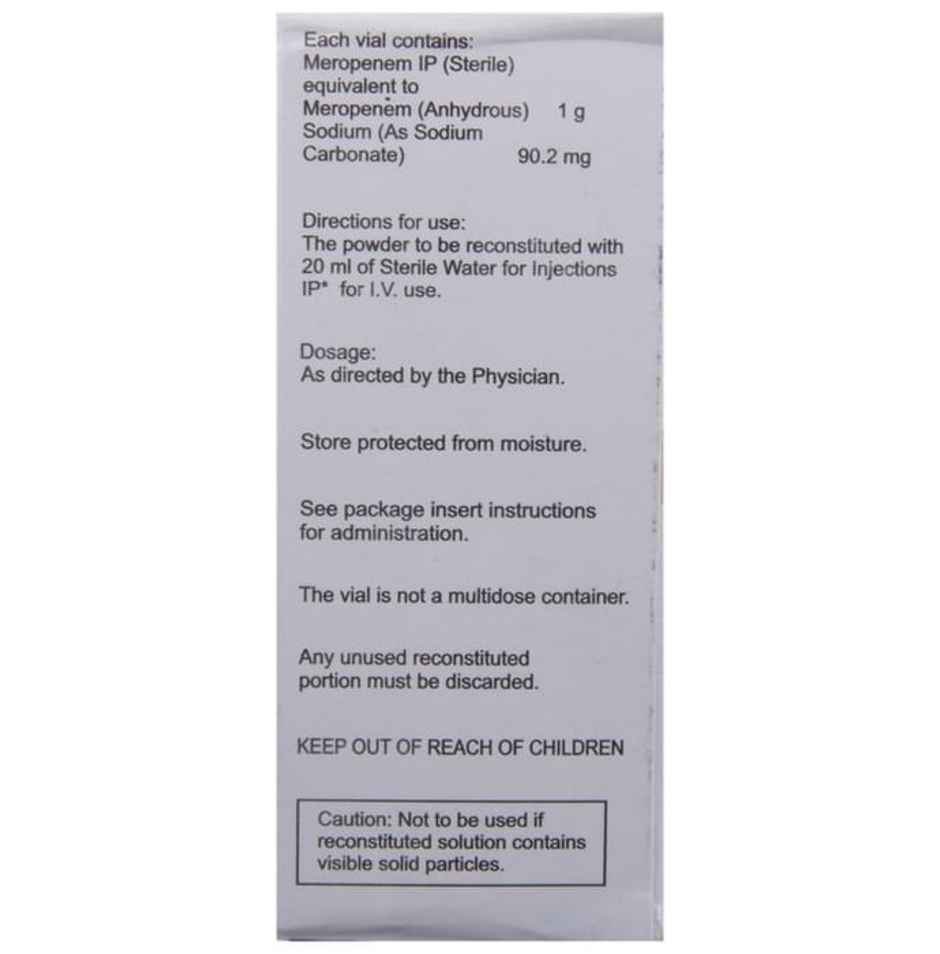 Meromac 1g Injection