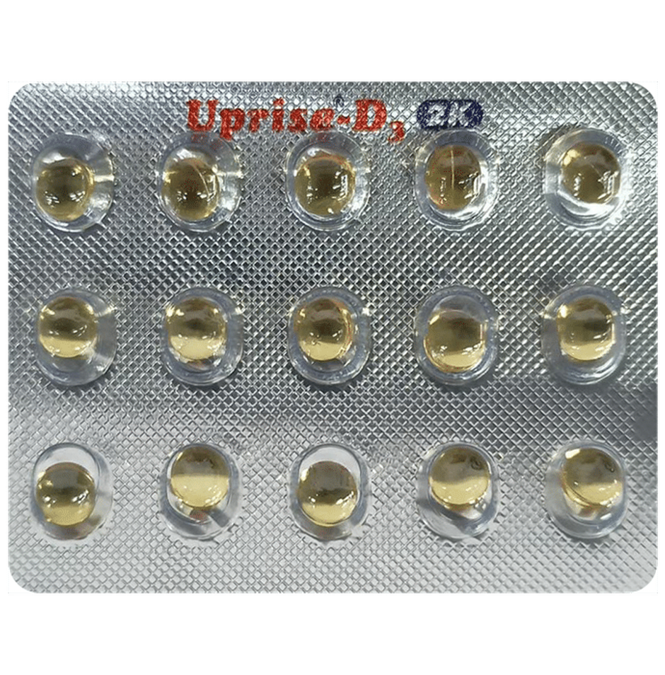 Uprise-D3 2K Soft Gelatin Capsule