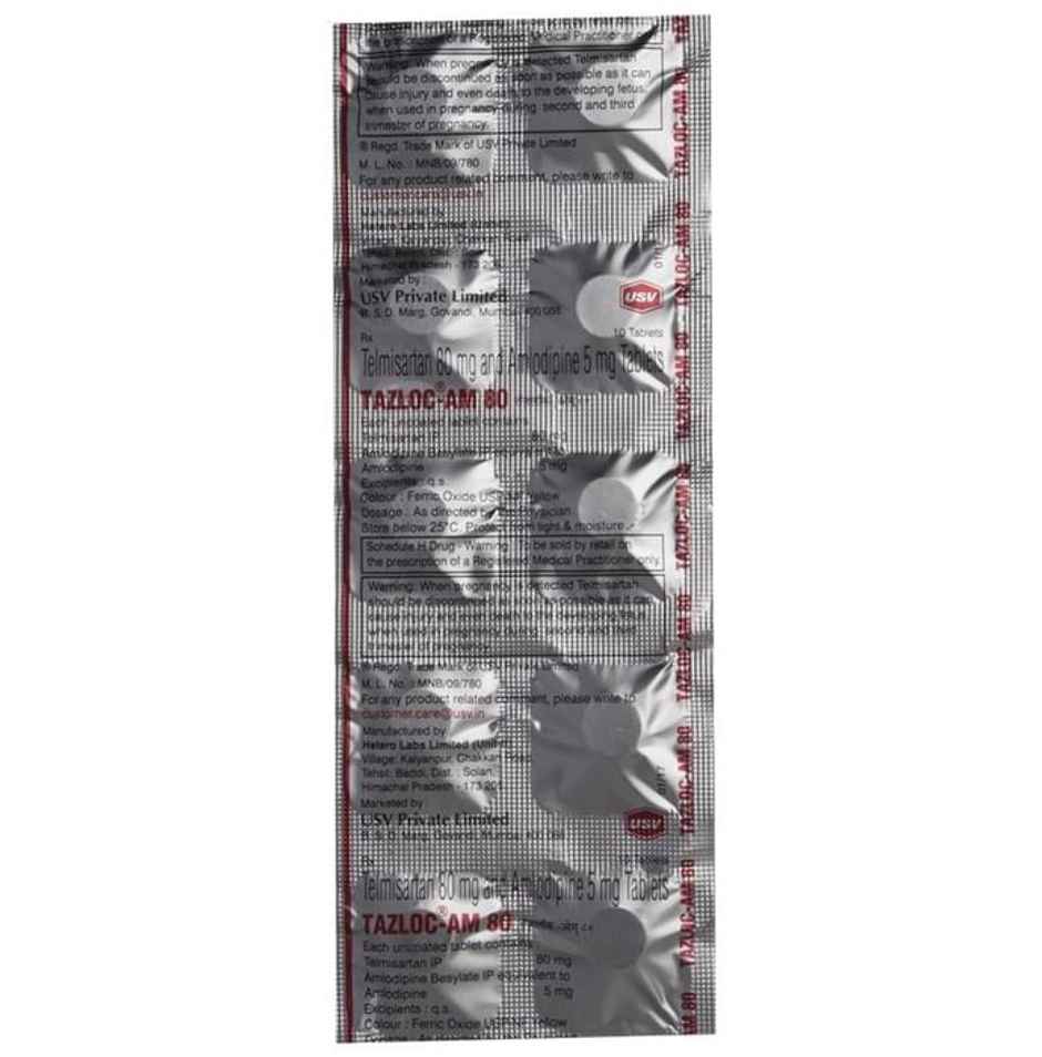 Tazloc-AM 80 Tablet