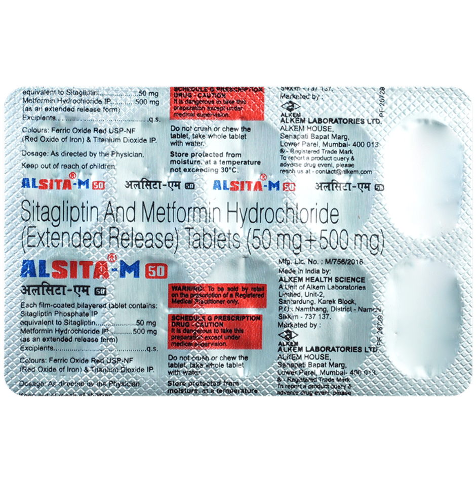 Alsita-M 50 Tablet ER
