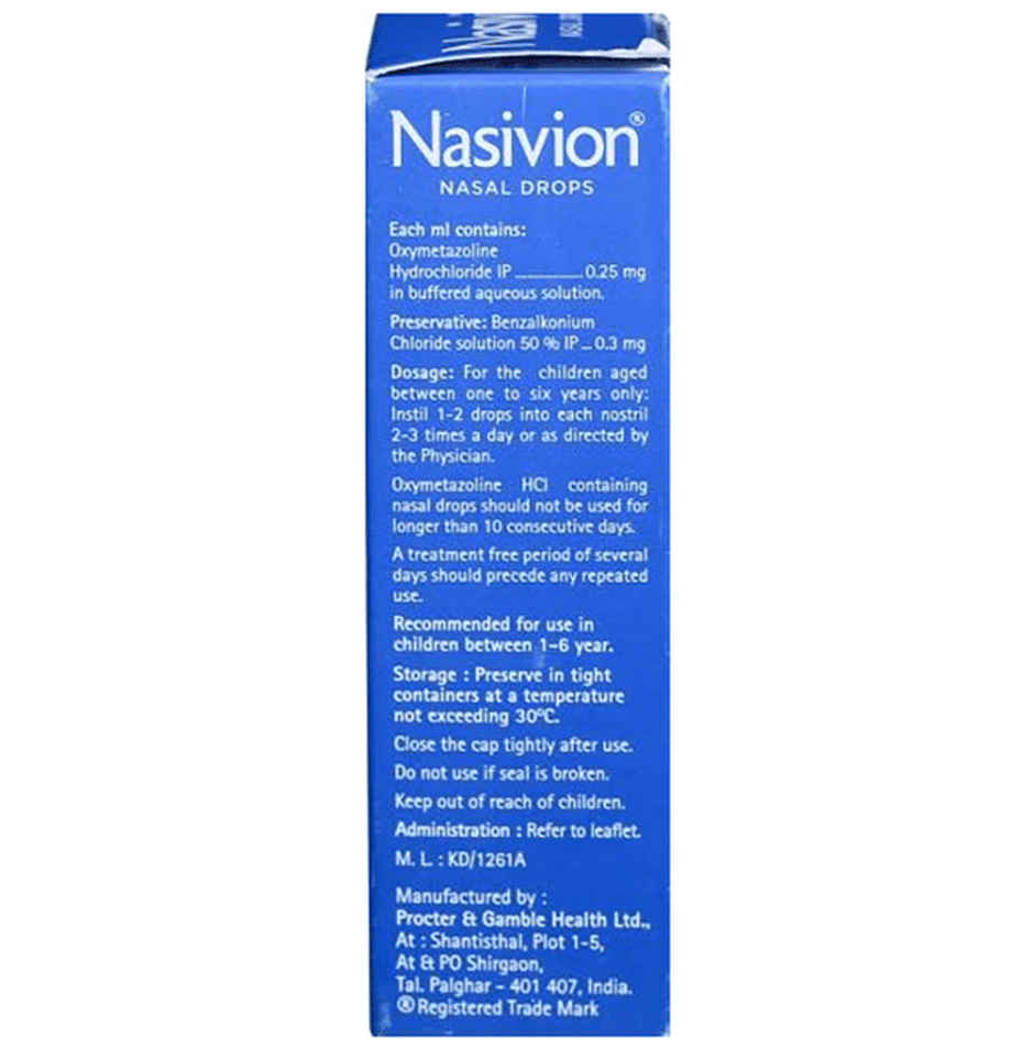 Nasivion Paediatric  Nasal Drop