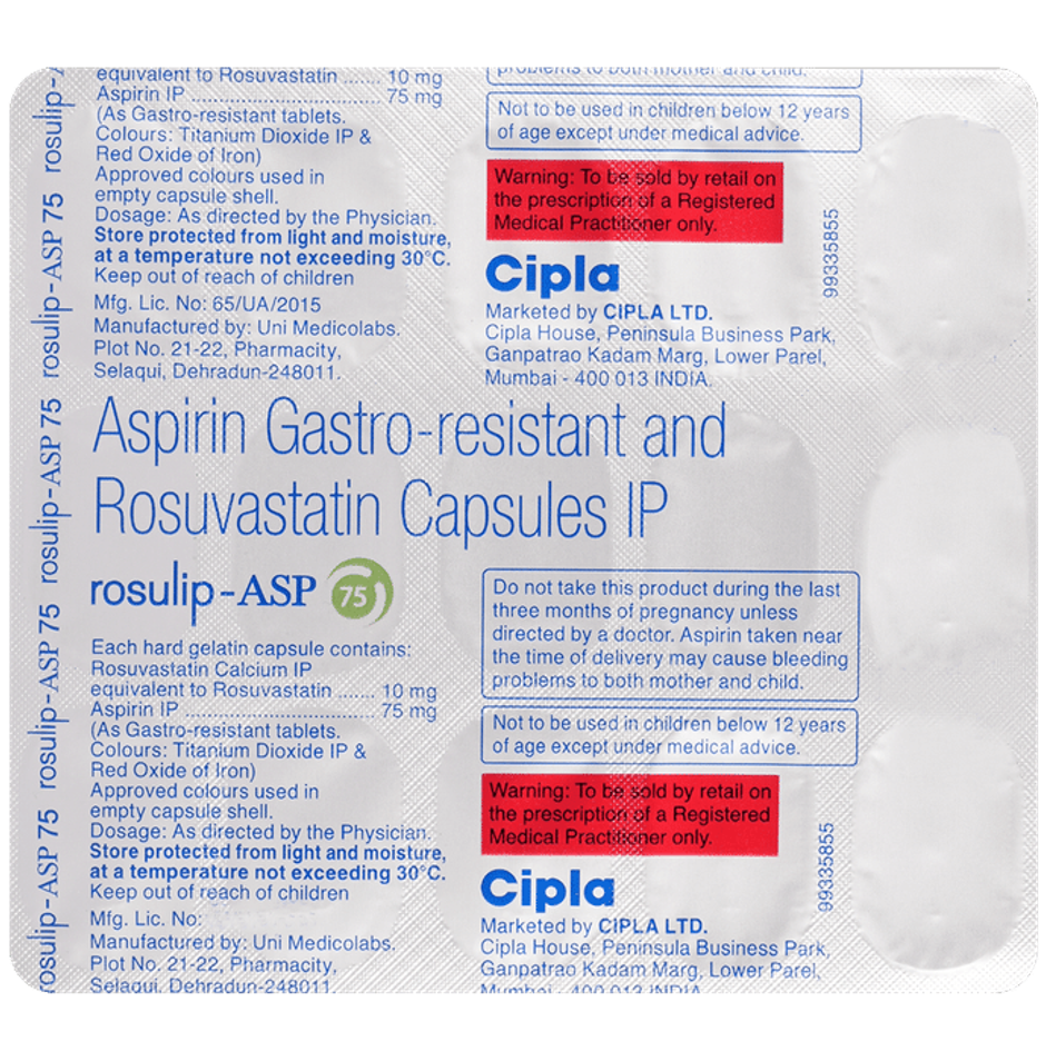 Rosulip-ASP 75 Capsule