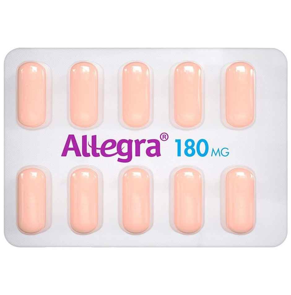 Allegra 180mg Tablet Combo