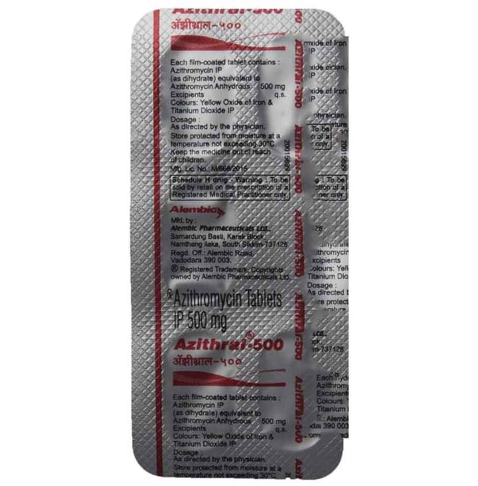 Azithral-500 Tablet