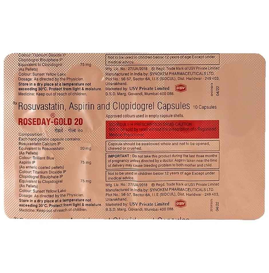 Roseday-Gold 20 Capsule