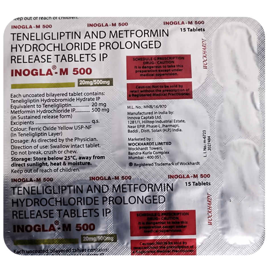 Inogla-M 500 Tablet PR