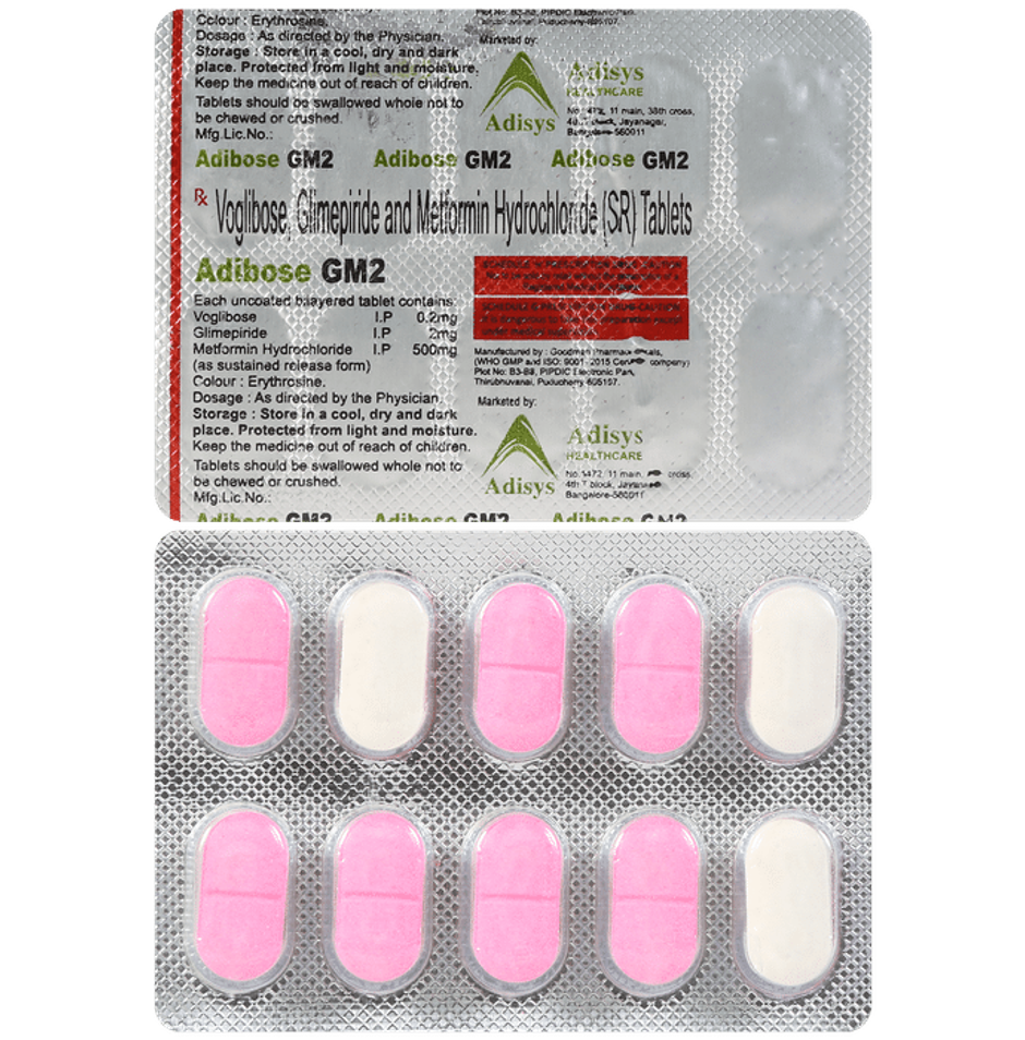 Adibose GM2 Tablet SR