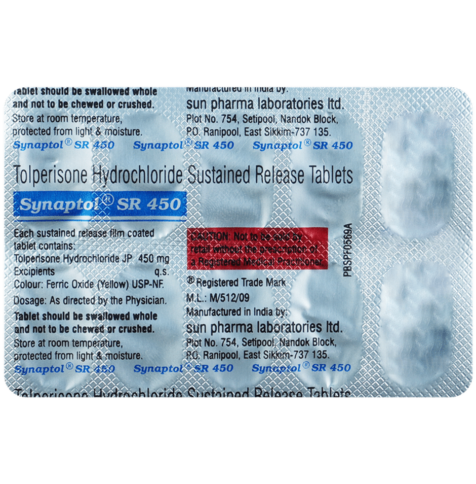 Synaptol SR 450 Tablet