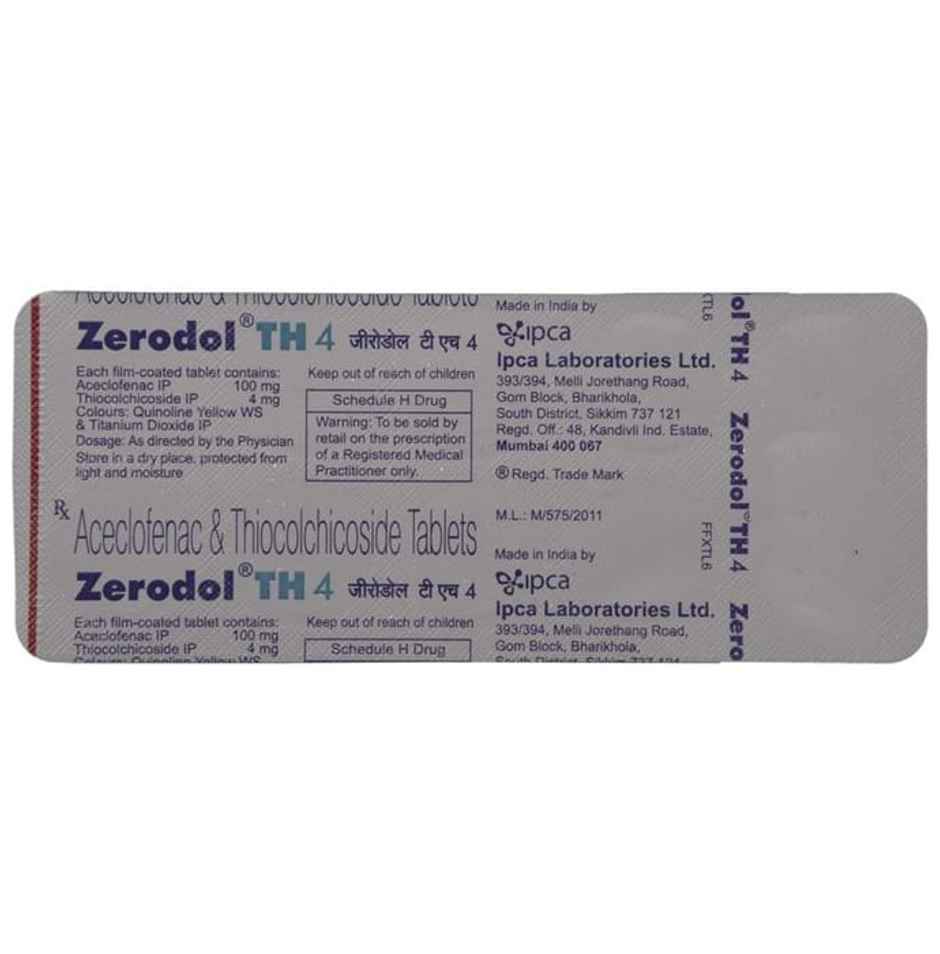 Zerodol TH 4 Tablet