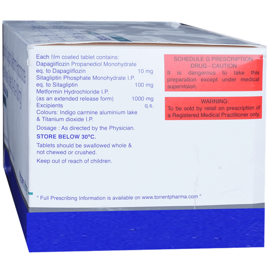 Sitaxa DM 10/100/1000 Tablet ER