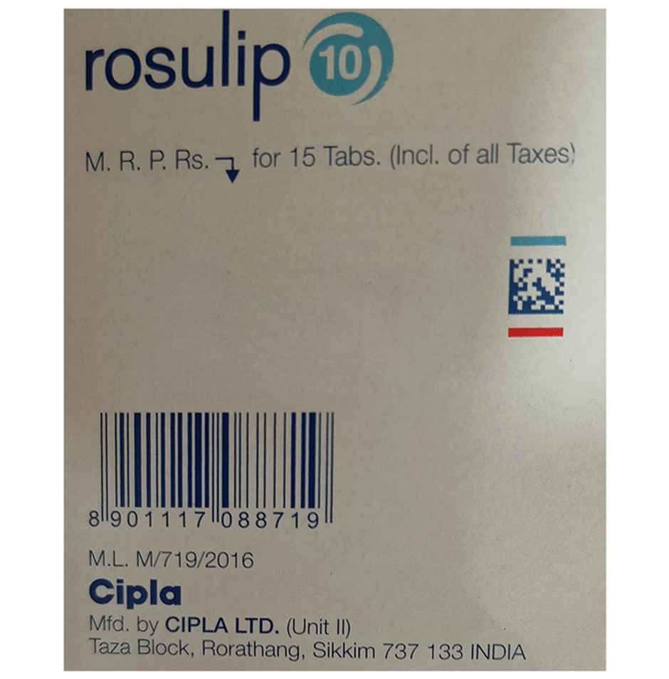 Rosulip 10 Tablet