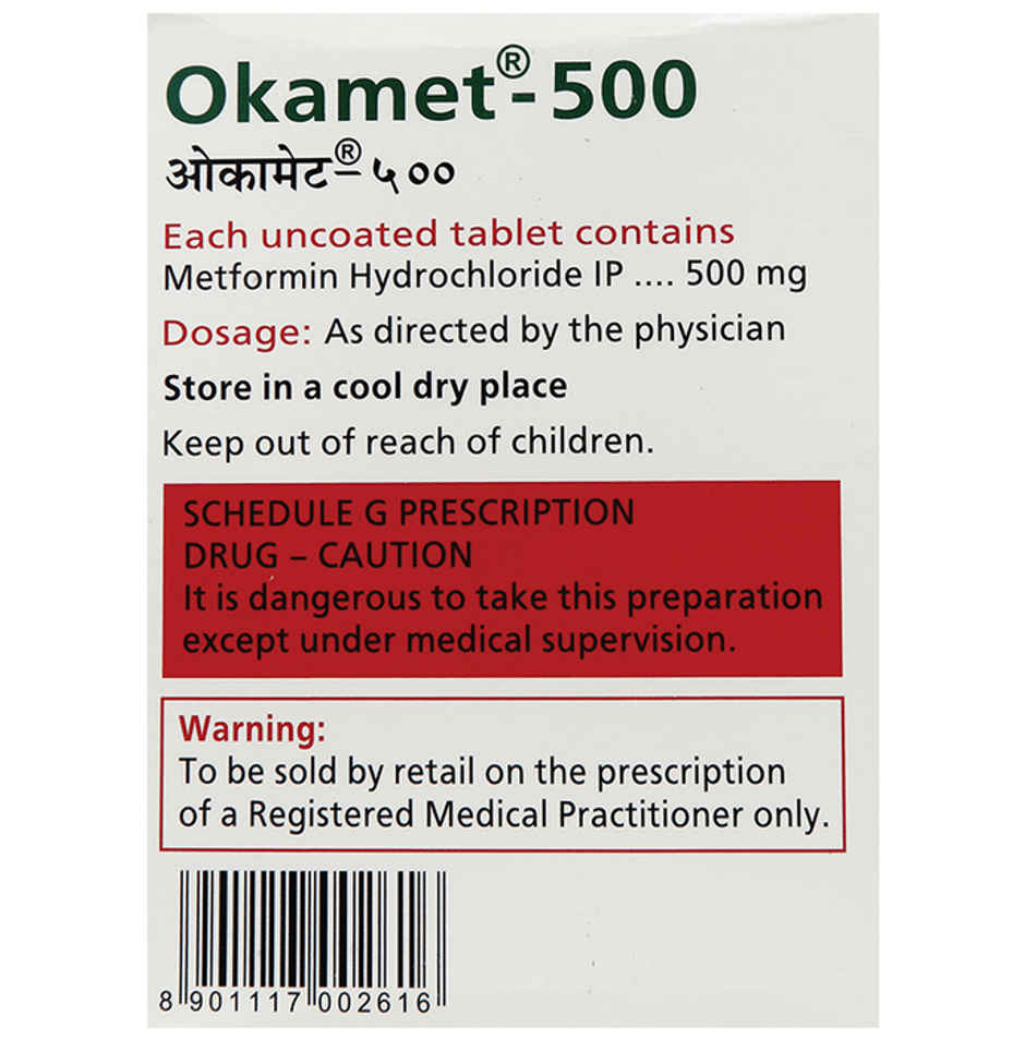 Okamet-500 Tablet