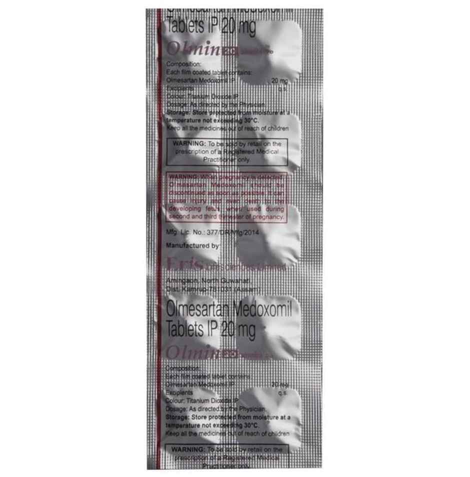 Olmin 20 Tablet