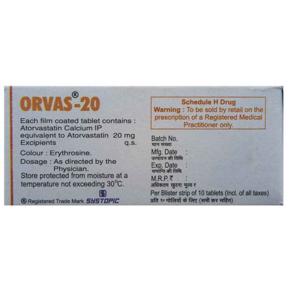 Orvas-20 Tablet