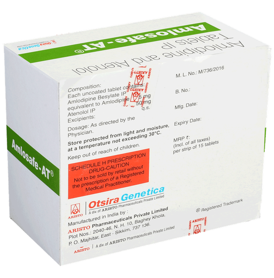 Amlosafe-AT Tablet