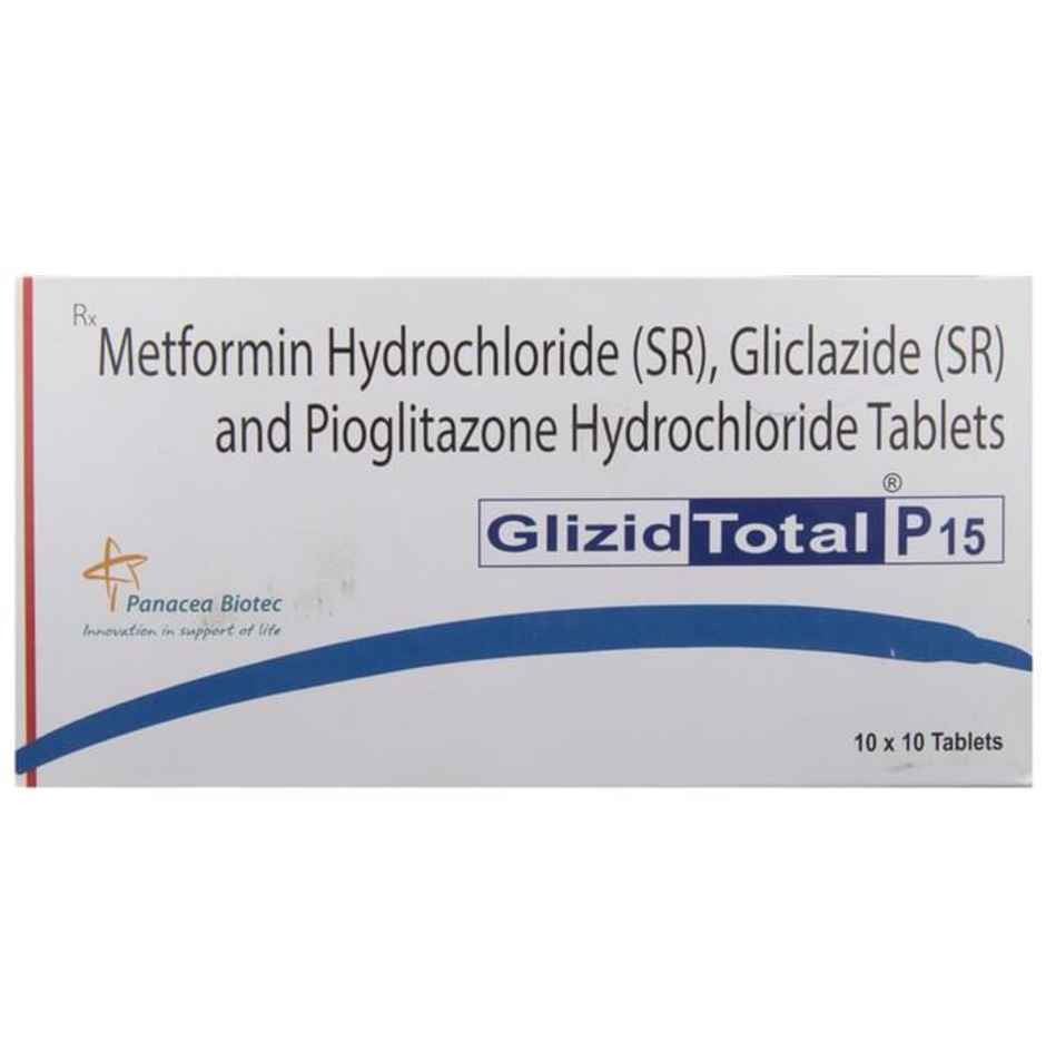 Glizid Total P 15 Tablet SR