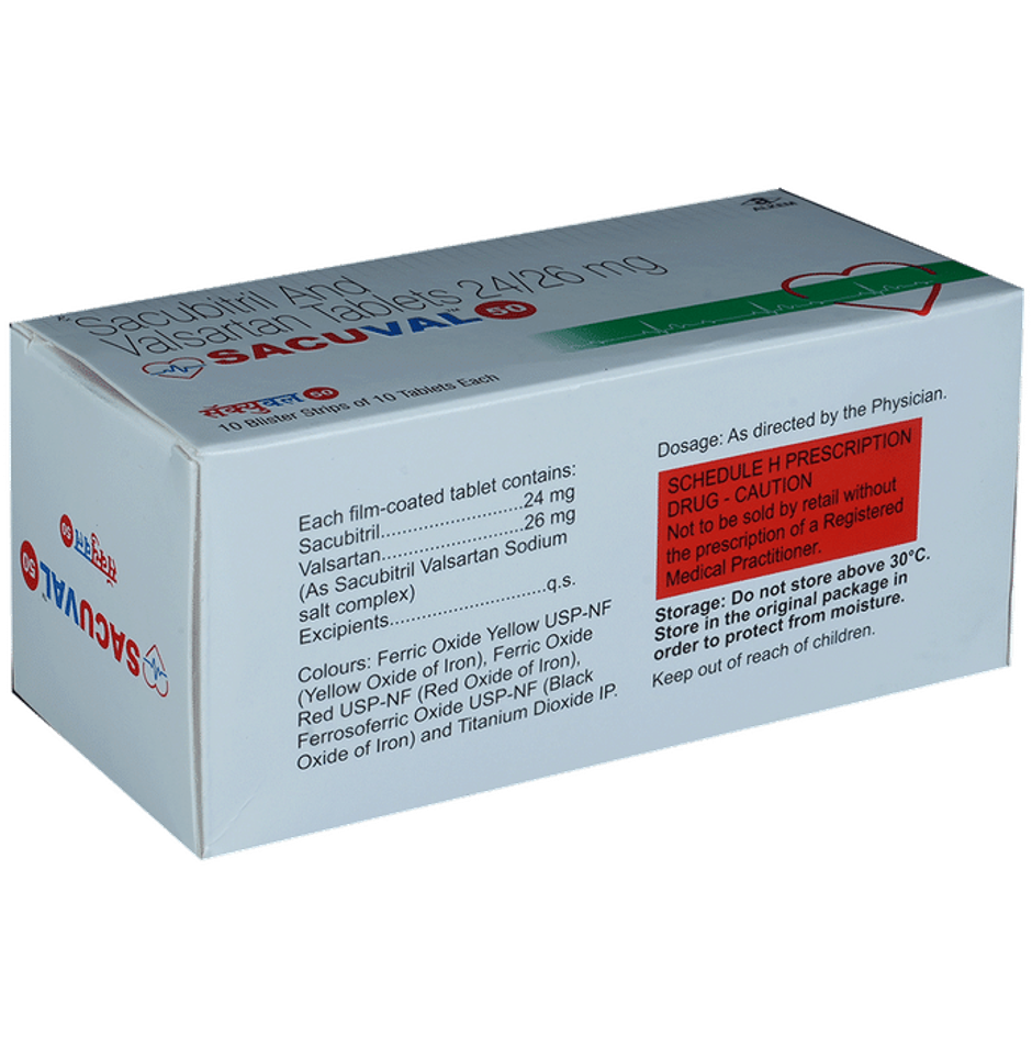 Sacuval 50 Tablet