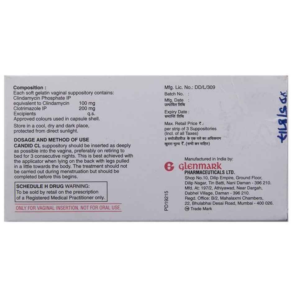 Candid-CL Vaginal Suppository