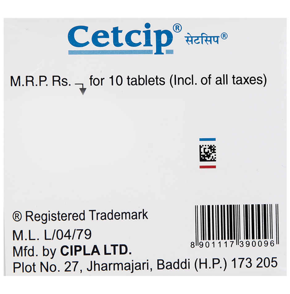 Cetcip Tablet