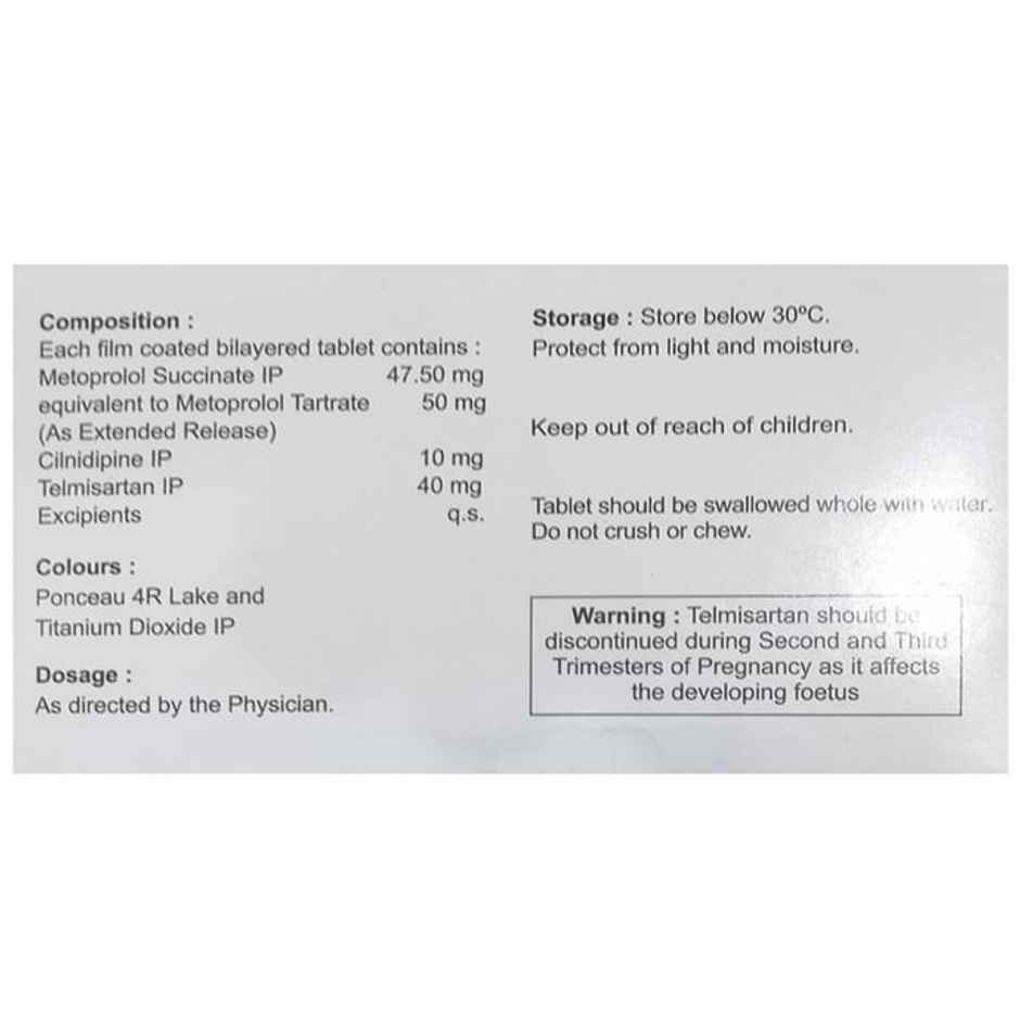 Met XL Trio 50 Tablet ER