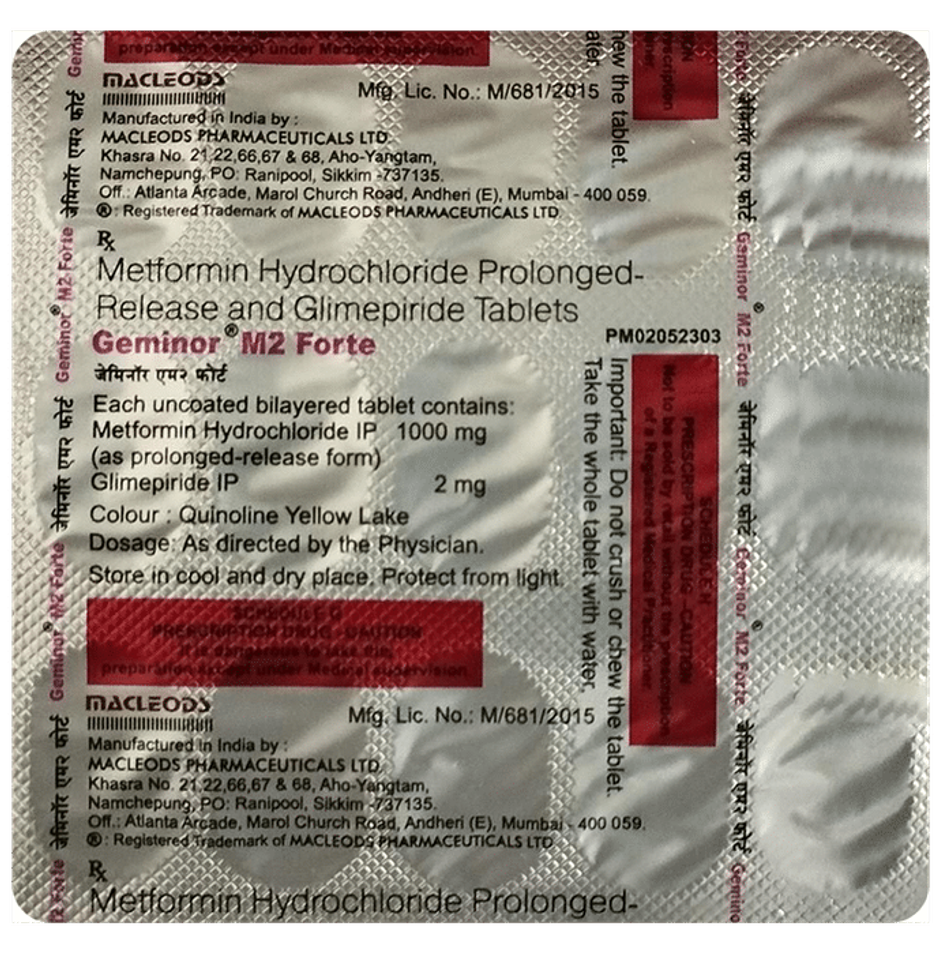 Geminor M2 Forte Tablet PR