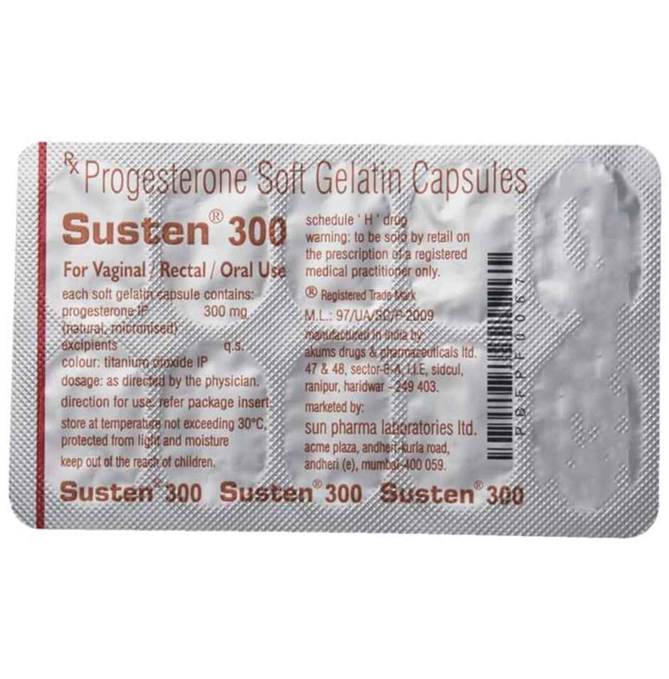 Susten 300 Soft Gelatin Capsule