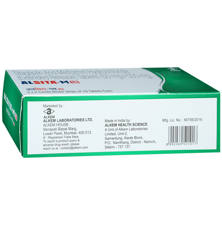Alsita-M 50 Tablet ER