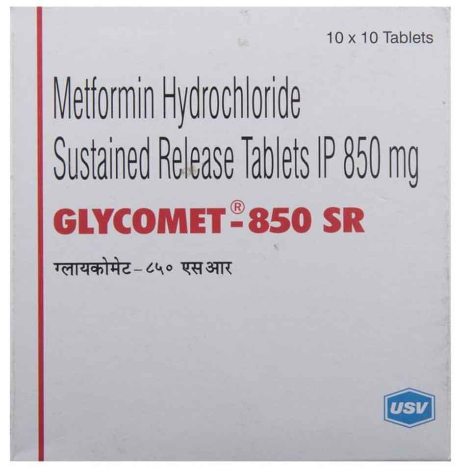 Glycomet-850 SR Tablet