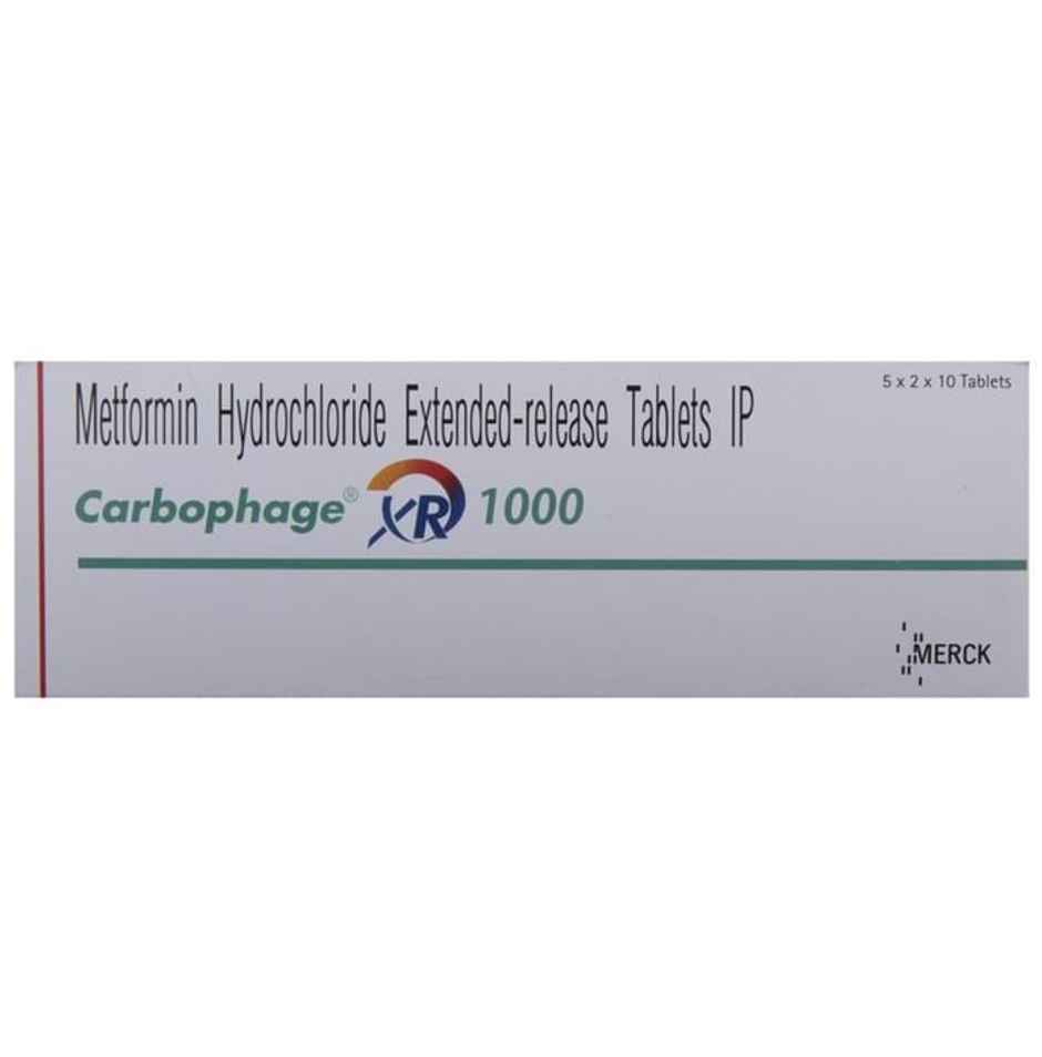 Carbophage XR 1000 Tablet
