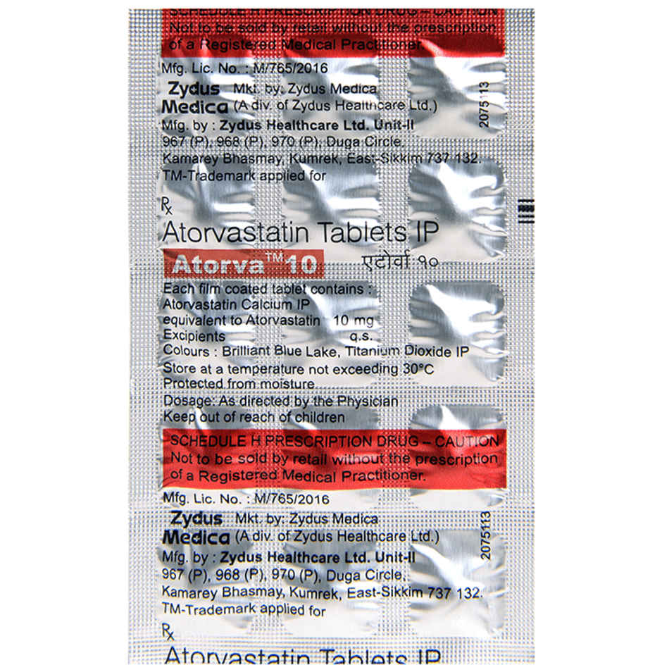 Atorva 10 Tablet