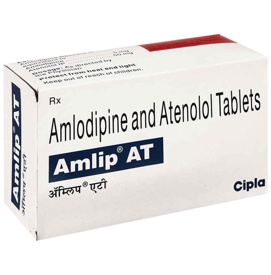 Amlip AT 50mg/5mg Tablet