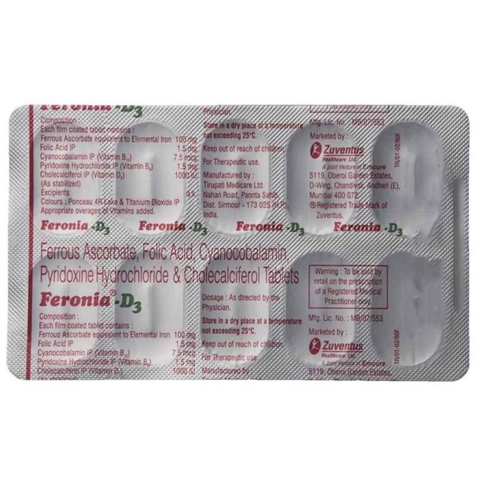 Feronia-D3 Tablet