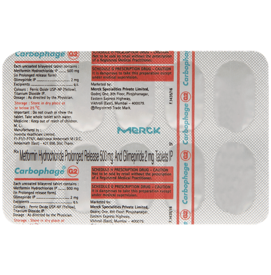 Carbophage G2 Tablet PR
