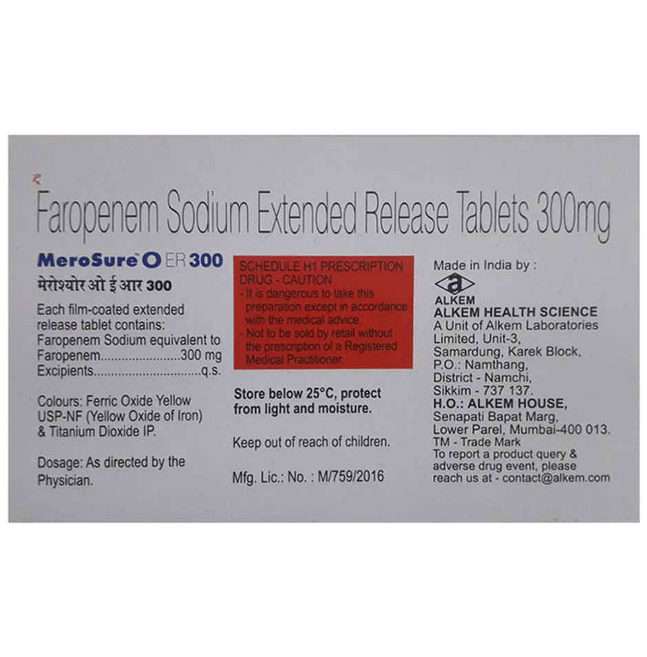 Merosure O ER 300 Tablet