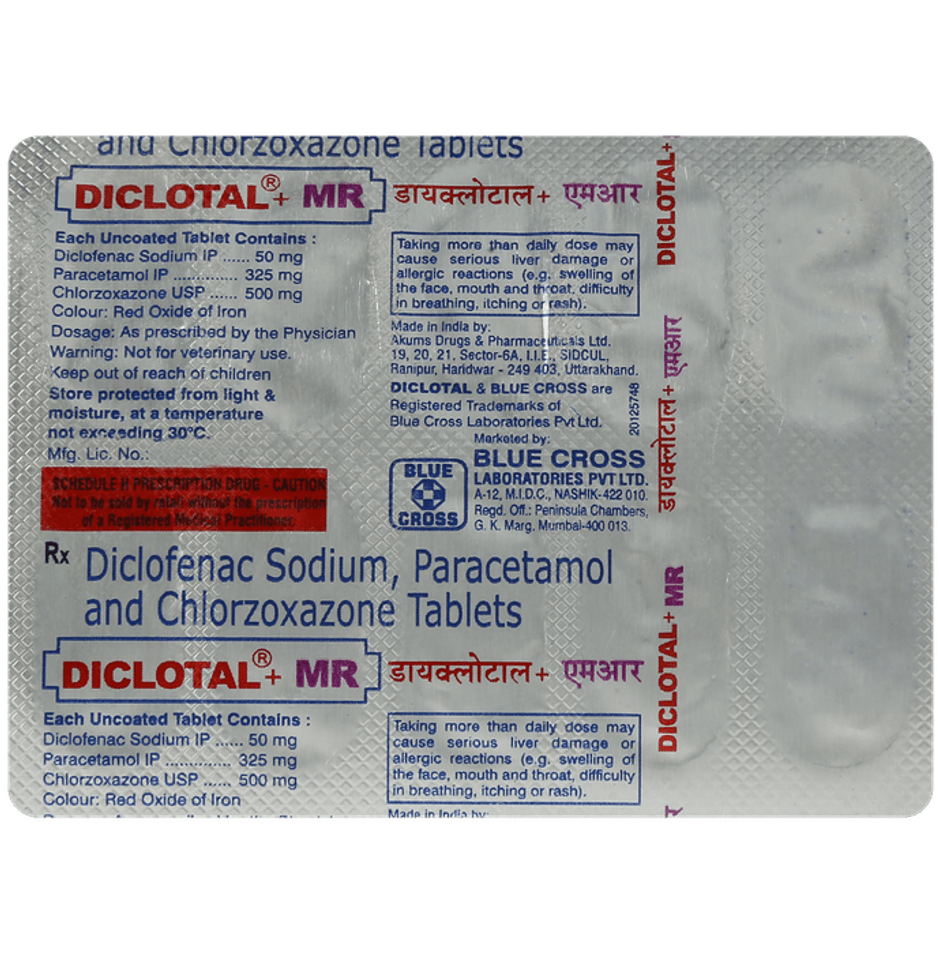 Diclotal+ MR Tablet