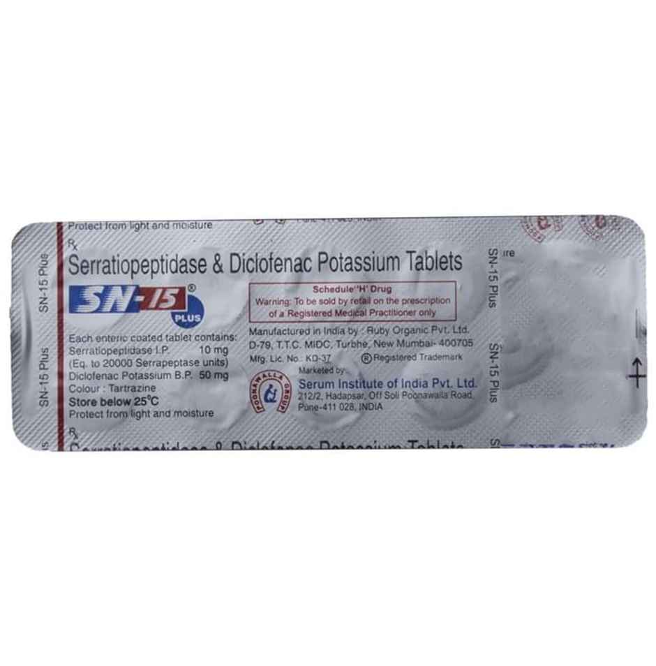 Sn-15 Plus Tablet