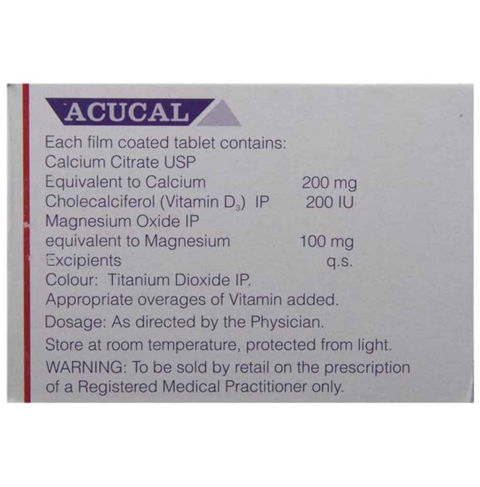 Acucal Tablet
